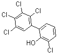 结构式 CAS# 67651-35-8, 2-氯-6-(2,3,4,5-四氯苯基)苯酚