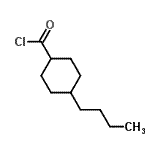 CAS 登录号：67679-84-9， 4-丁基环己烷羰基氯化物