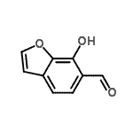 CAS 登录号：67720-94-9， 7-羟基-1-苯并呋喃-6-甲醛