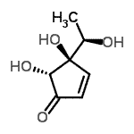 CAS#: 677751-78-9， (4R,5R)-4,5-Dihydroxy-4-[(1R)-1-hydroxyethyl]-2-cyclopenten-1-one