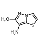 CAS 登录号：677761-35-2， 6-甲基吡唑并[5,1-b]噻唑-7-胺