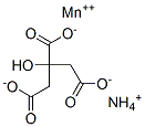 CAS#: 68039-18-9， Citric Acid, Ammonium Manganese(2+) Salt