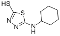 结构式 CAS# 68161-70-6, 5-环己基氨基-[1,3,4]噻二唑-2-硫醇