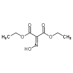 结构式 CAS# 6829-41-0, 二乙基(羟基亚胺)丙二酸酯
