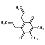 CAS#: 684262-71-3， 2,3-Diallyl-5,6-dimethyl-1,4-benzoquinone