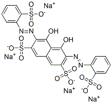 结构式 CAS# 68504-35-8, 偶氮磺 III