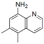 structure of CAS# 68527-69-5, 5,6-Dimethylquinolin-8-Amine;5,6-Dimethyl-8-Quinolinamine;(5,6-Dimethyl-8-Quinolyl)Amine;8-Amino-5,6-Dimethylquinoline
