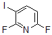 structure of CAS# 685517-67-3, 2,6-Difluoro-3-Iodo-Pyridine;2,6-Difluoro-3-Iodopyridine