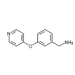 CAS 登录号：685533-75-9， 1-[3-(4-吡啶基氧基)苯基]甲胺