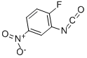 structure of CAS# 68622-14-0, 2-Fluoro-5-Nitrophenyl Isocyanate;1-Fluoro-2-Isocyanato-4-Nitro-Benzene;2-Fluoro-5-Nitrophenyl Isocyanate;478326_Aldrich