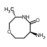 CAS#: 686257-77-2， (3S,6S)-6-Amino-3-methyl-1,4-oxazocan-5-one