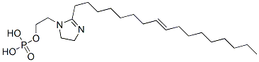 CAS 登录号：68698-85-1， 2-十七碳-8-烯基-4,5-二氢-1-(2-羟基乙基)-1H-咪唑磷酸盐