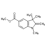 CAS#: 6872-10-2， Methyl 1,3,3-Trimethyl-2-Methylene-5-Indolinecarboxylate