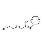 CAS 登录号：68720-62-7， 2-[(1,3-苯并噻唑-2-基甲基)氨基]乙醇