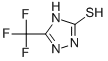 structure of CAS# 68744-64-9, 5-(Trifluoromethyl)-4H-1,2,4-Triazole-3(2H)-Thione Hydrate;5-(Trifluoromethyl)-4H-1,2,4-Triazole-3(2H)-Thione;Zinc03861580