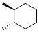 structure of CAS# 6876-23-9, trans-1,2-Dimethylcyclohexane;1,Trans-2-Dimethylcyclohexane;Cyclohexane, 1,2-Dimethyl-, Trans-;Nsc74158