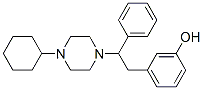 CAS#: 68770-59-2， 1-Cyclohexyl-4-(2-(3-Hydroxyphenyl)-1-Phenylethyl)Piperazine