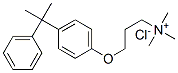 CAS#: 68928-63-2， 3-[4-(1-Methyl-1-Phenylethyl)Phenoxy]Propyltrimethylammonium Chloride