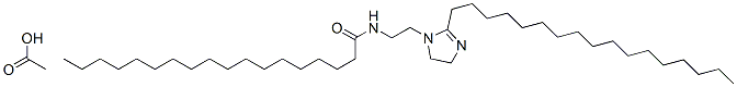 CAS#: 68959-08-0， N-[2-(2-Heptadecyl-4,5-Dihydro-1H-Imidazol-1-Yl)Ethyl]Stearamide Monoacetate