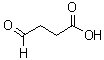 结构式 CAS# 692-29-5, 3-甲酰基丙酸