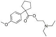 CAS#: 69352-93-8， 1-(4-Methoxyphenyl)-1-Cyclopentanecarboxylic Acid 2-(Diethylamino)Ethyl Ester