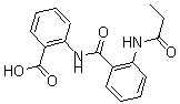 CAS#: 6947-71-3， 2-[[2-(Propanoylamino)Benzoyl]Amino]Benzoic Acid
