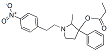 CAS#: 69552-16-5， 2-Methyl-1-(4-Nitrophenethyl)-3-Phenylpyrrolidin-3-Ol Propionate