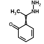 CAS#: 6962-75-0， 6-(1-Hydrazinoethylidene)-2,4-Cyclohexadien-1-One