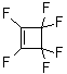 structure of CAS# 697-11-0, Hexafluorocyclobutene;4-05-00-00208 (Beilstein Handbook Reference);Brn 2047158;Cyclobutene, Hexafluoro-
