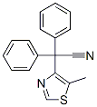 CAS#: 6974-52-3， 2-(5-Methyl-1,3-Thiazol-4-Yl)-2,2-Diphenyl-Acetonitrile
