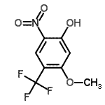 CAS#: 69741-66-8， 5-Methoxy-2-nitro-4-(trifluoromethyl)phenol