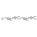 CAS#: 69852-41-1， Bis(2-((4-(ethyl(2-hydroxyethyl)amino)phenyl)azo)-6-methoxy-3-methylbenzothiazolium) tetrachlorozincate