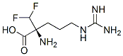 structure of CAS# 69955-43-7, alpha-(Difluoromethyl)Arginine;2-Amino-2-(Difluoromethyl)-5-Guanidino-Pentanoic Acid;2-Amino-2-(Difluoromethyl)-5-Guanidinopentanoic Acid;2-Amino-2-(Difluoromethyl)-5-Guanidino-Valeric Acid