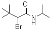 structure of CAS# 69959-83-7, 2-Bromo-N-isopropyl-3,3-dimethylbutanamide;2-bromo-2<wbr>-[bromo(p<wbr>henyl)met<wbr>hyl]-1,2,<wbr>3,4-tetra<wbr>hydronaph<wbr>thalen-1-<wbr>one;2-Bromo-3,3-dimethyl-N-isopropylbutyramide;MFCD00829141