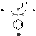 CAS 登录号：7003-80-7， 4-(三乙氧基硅烷基)苯胺