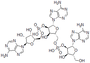CAS#: 70062-83-8， Adenylyl-(2'-5')-Adenylyl-(2'-5')Adenosine
