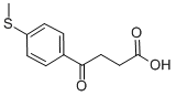 structure of CAS# 7028-67-3, 4-(Methylthio)-gamma-Oxo-Benzenebutanoic Acid