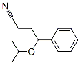 structure of CAS# 70289-00-8, gamma-(1-Methylethoxy)Benzenebutyronitrile;4-Isopropoxy-4-Phenyl-Butanenitrile;4-Isopropoxy-4-Phenylbutanenitrile;4-Isopropoxy-4-Phenyl-Butyronitrile