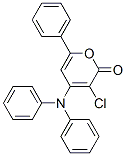 CAS#: 70486-07-6， 3-Chloro-4-(Diphenylamino)-6-Phenyl-Pyran-2-One