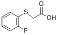 结构式 CAS# 705-02-2, (2-氟苯基)硫代]乙酸