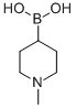 structure of CAS# 706748-53-0, (1-Methyl-4-Piperidinyl)-Boronic Acid;Boronic Acid, (1-Methyl-4-Piperidinyl)- (9CI);(1-Methylpiperidin-4-Yl)Boronic Acid