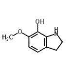 CAS#: 70837-64-8， 6-Methoxy-7-indolinol