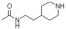 CAS#: 70922-35-9， N-[2-(4-Piperidinyl)ethyl]acetamide