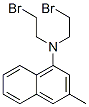CAS 登录号：70974-82-2， 1-N,N-二(beta-溴乙基)氨基-3-甲基萘