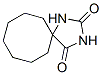 structure of CAS# 710-94-1, 1,3-Diaza-Spiro[4.7]Dodecane-2,4-Dione;1,3-Diazaspiro[4.7]Dodecane-2,4-Quinone;Zinc01848201;1,3-Diazaspiro(4.7)Dodecane-2,4-Dione