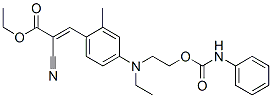 CAS#: 71032-97-8， Ethyl 2-Cyano-3-[4-[Ethyl[2-[[(Phenylamino)Carbonyl]Oxy]Ethyl]Amino]-2-Methylphenyl]Acrylate