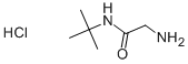 structure of CAS# 71034-40-7, 2-Amino-N-(Tert-Butyl)Acetamide Hydrochloride;[2-(Tert-Butylamino)-2-Oxo-Ethyl]Ammonium;[2-(Tert-Butylamino)-2-Oxoethyl]Ammonium;[2-(Tert-Butylamino)-2-Keto-Ethyl]Ammonium