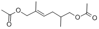 structure of CAS# 71172-53-7, 2,5-Dimethyl-2-Hexene-1,6-Diol Diacetate;[(Z)-6-Acetoxy-2,5-Dimethyl-Hex-2-Enyl] Acetate;Acetic Acid [(Z)-6-Acetoxy-2,5-Dimethylhex-2-Enyl] Ester;Acetic Acid [(Z)-6-Acetoxy-2,5-Dimethyl-Hex-2-Enyl] Ester