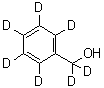 结构式 CAS# 71258-23-6, (<sup>2</sup>H<sub>5</sub>)苯基(<sup>2</sup>H<sub>2</sub>)甲醇