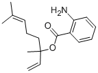 结构式 CAS# 7149-26-0, 里哪基邻氨基苯甲酸酯
